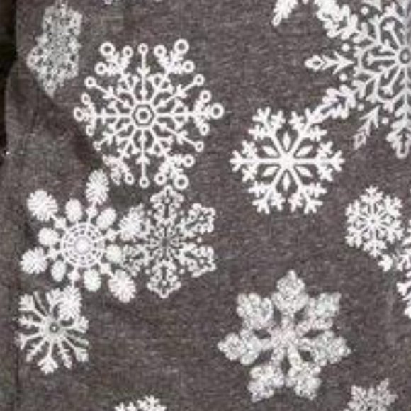NWT STYLE & CO. SNOWFLAKE GRAPHIC HEATHERED SWEATSHIRT - 1x - Picture 2 of 6